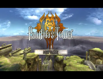 Pandoras Tower screen shot title